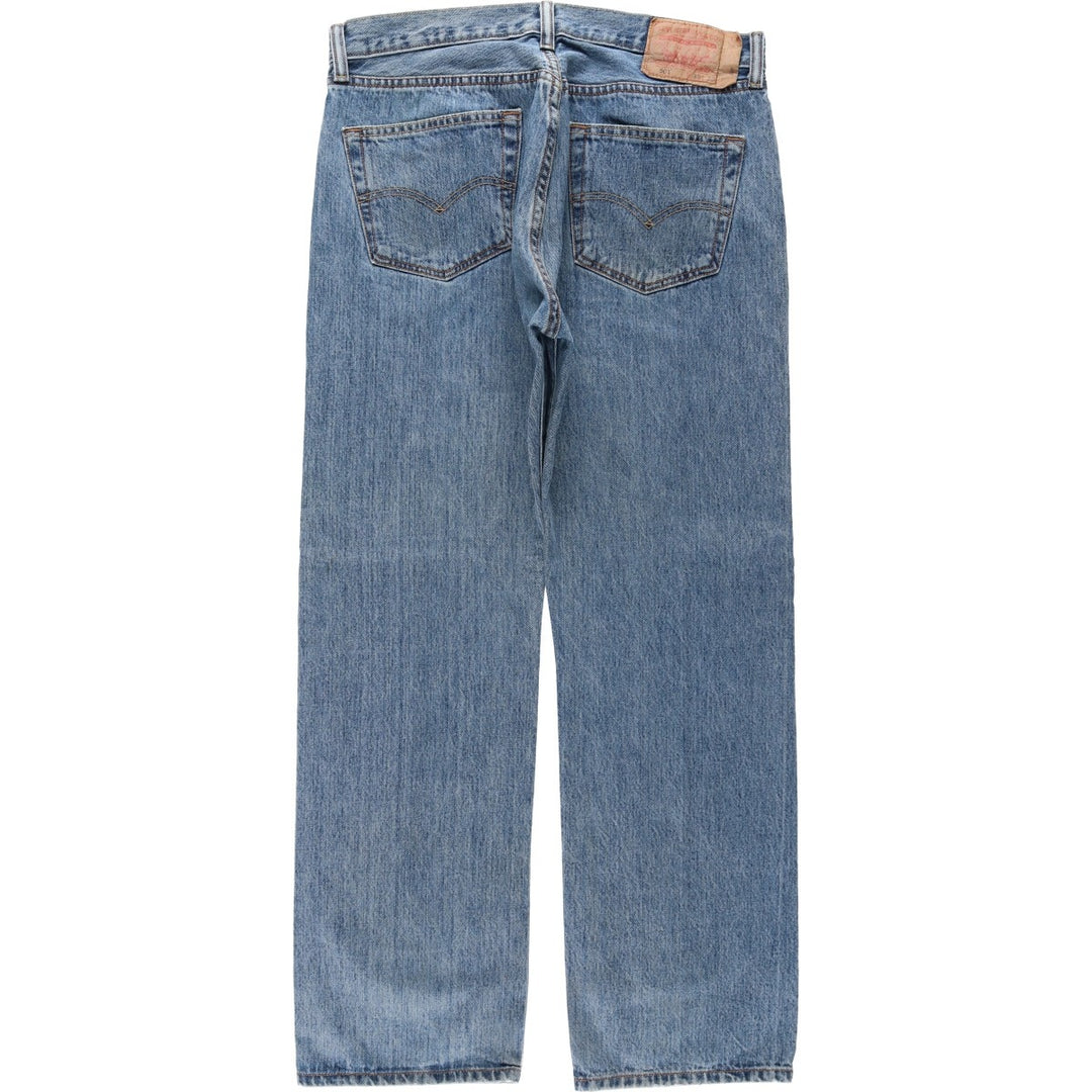 Levi's 501-0193 Men's Straight Denim Pants, Size W35 cotton blue type Vintage Second Hand