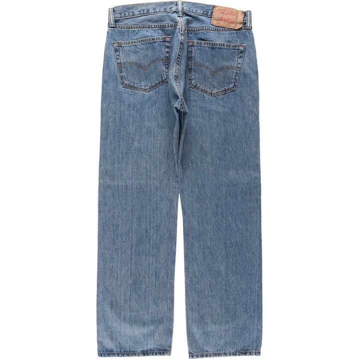 Levi's 501-0193 Men's Straight Denim Pants, Size W35 cotton blue type Vintage Second Hand