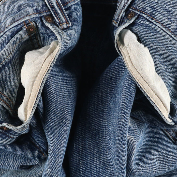 Levi's 501-0193 Men's Straight Denim Pants, Size W35 cotton blue type Vintage Second Hand
