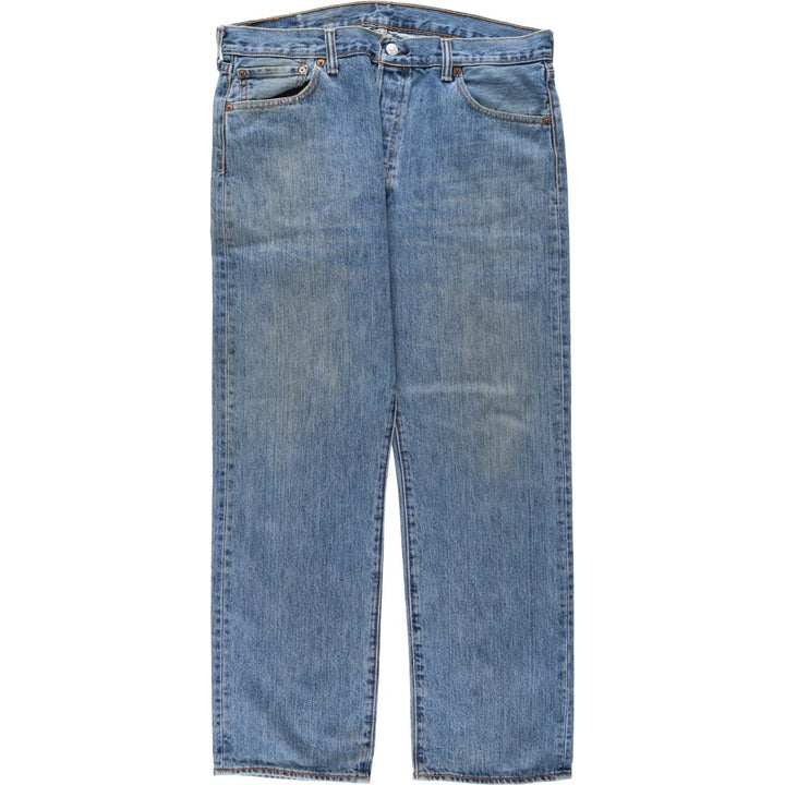 Levi's 501 straight denim pants for men, size W37 cotton blue type Vintage Second Hand