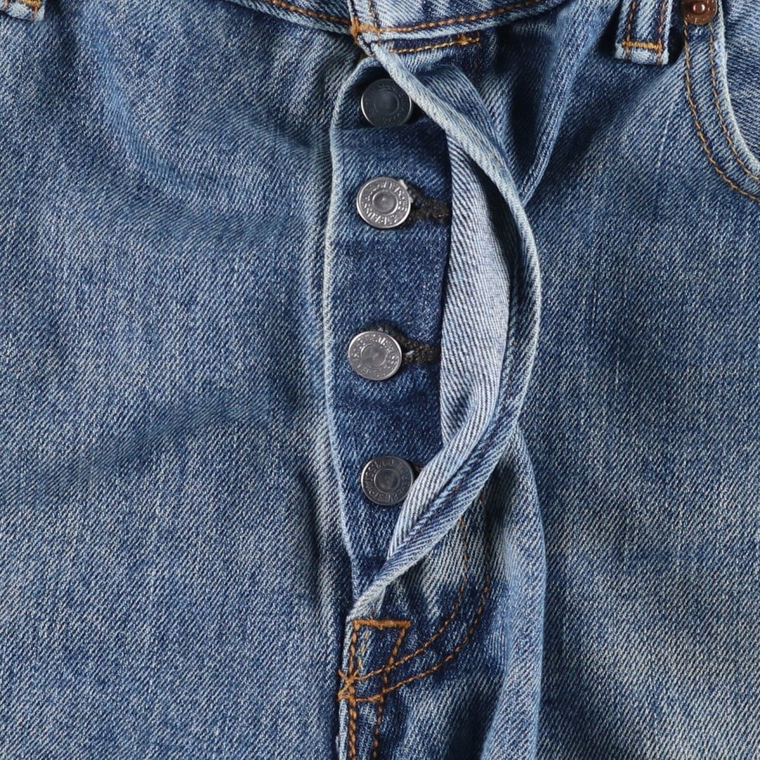 Levi's 501 straight denim pants for men, size W37 cotton blue type Vintage Second Hand