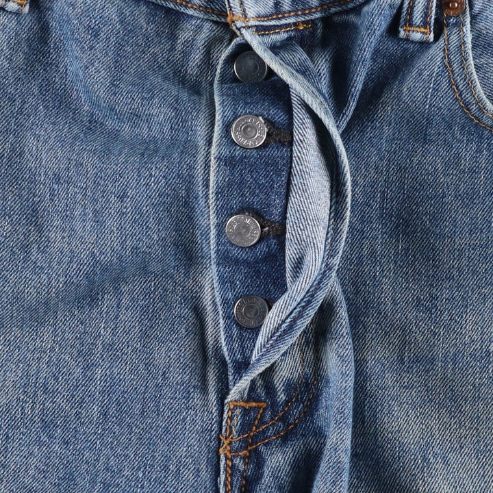 Levi's 501 straight denim pants for men, size W37 cotton blue type Vintage Second Hand