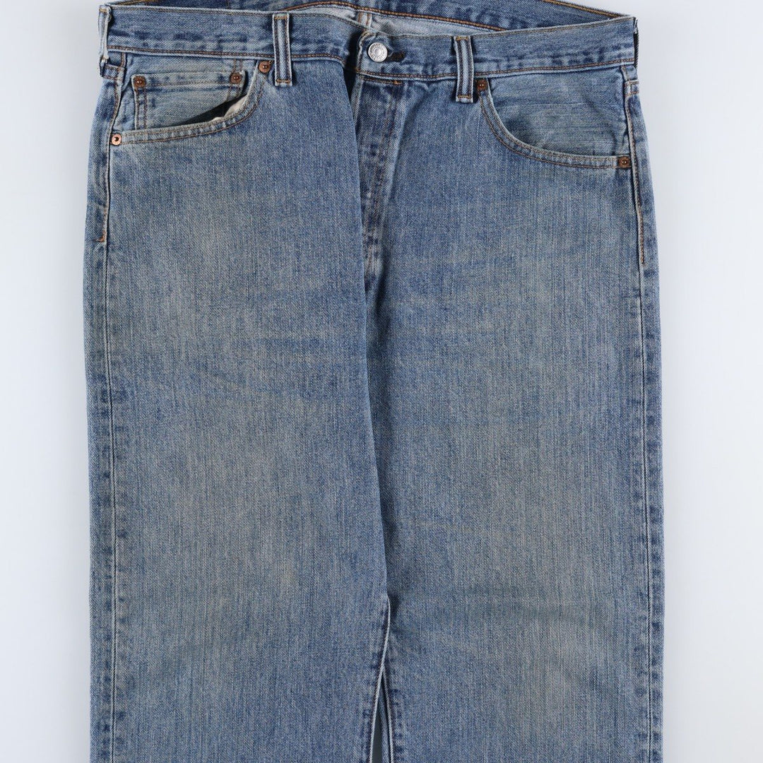 Levi's 501 straight denim pants for men, size W37 cotton blue type Vintage Second Hand