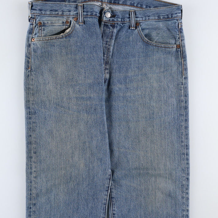 Levi's 501 straight denim pants for men, size W37 cotton blue type Vintage Second Hand
