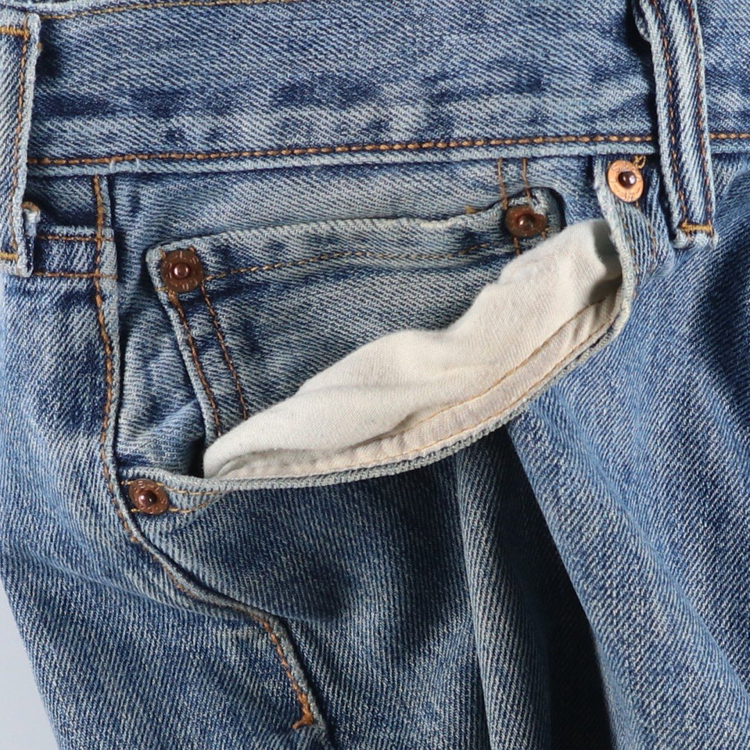 Levi's 501 straight denim pants for men, size W37 cotton blue type Vintage Second Hand