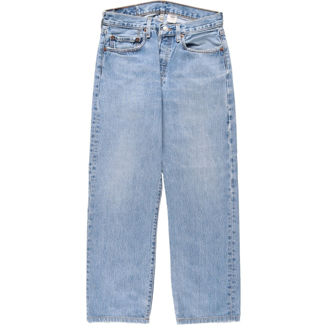 00'S Levi's 501-0193 Straight Denim Pants for Men, W29 cotton Blue type light blue Vintage Second Hand