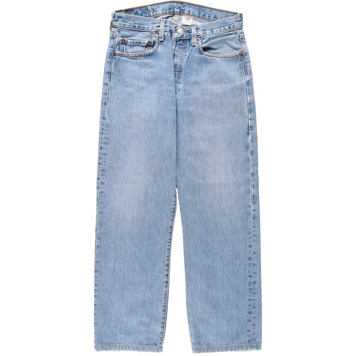 00'S Levi's 501-0193 Straight Denim Pants for Men, W29 cotton Blue type light blue Vintage Second Hand