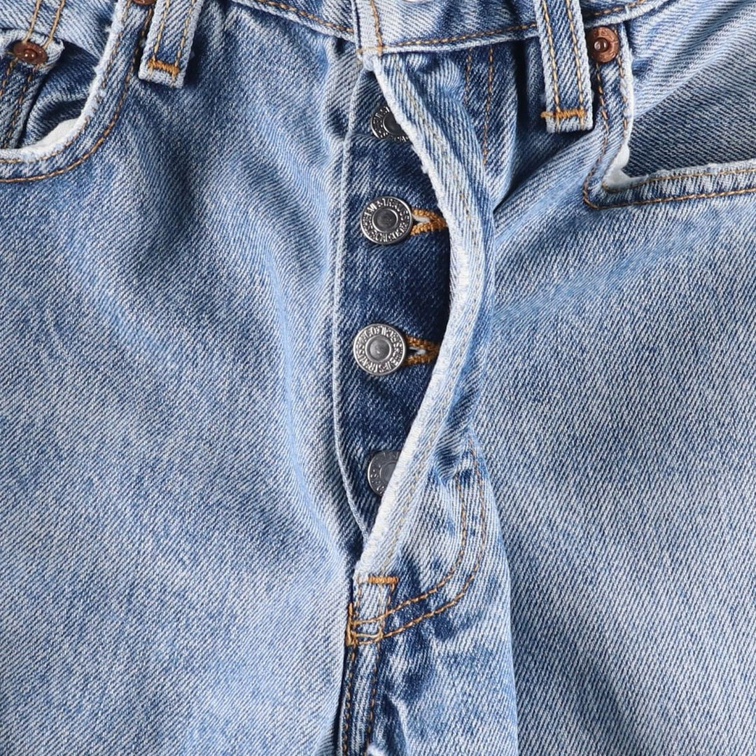 00'S Levi's 501-0193 Straight Denim Pants for Men, W29 cotton Blue type light blue Vintage Second Hand