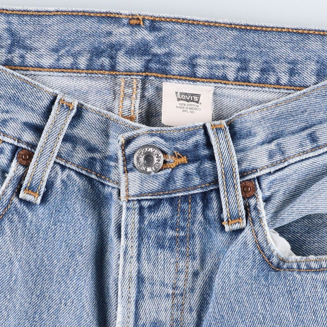 00'S Levi's 501-0193 Straight Denim Pants for Men, W29 cotton Blue type light blue Vintage Second Hand