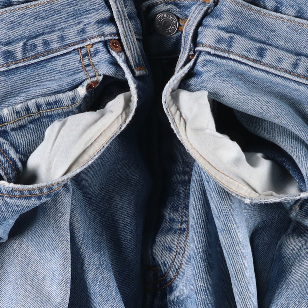 00'S Levi's 501-0193 Straight Denim Pants for Men, W29 cotton Blue type light blue Vintage Second Hand