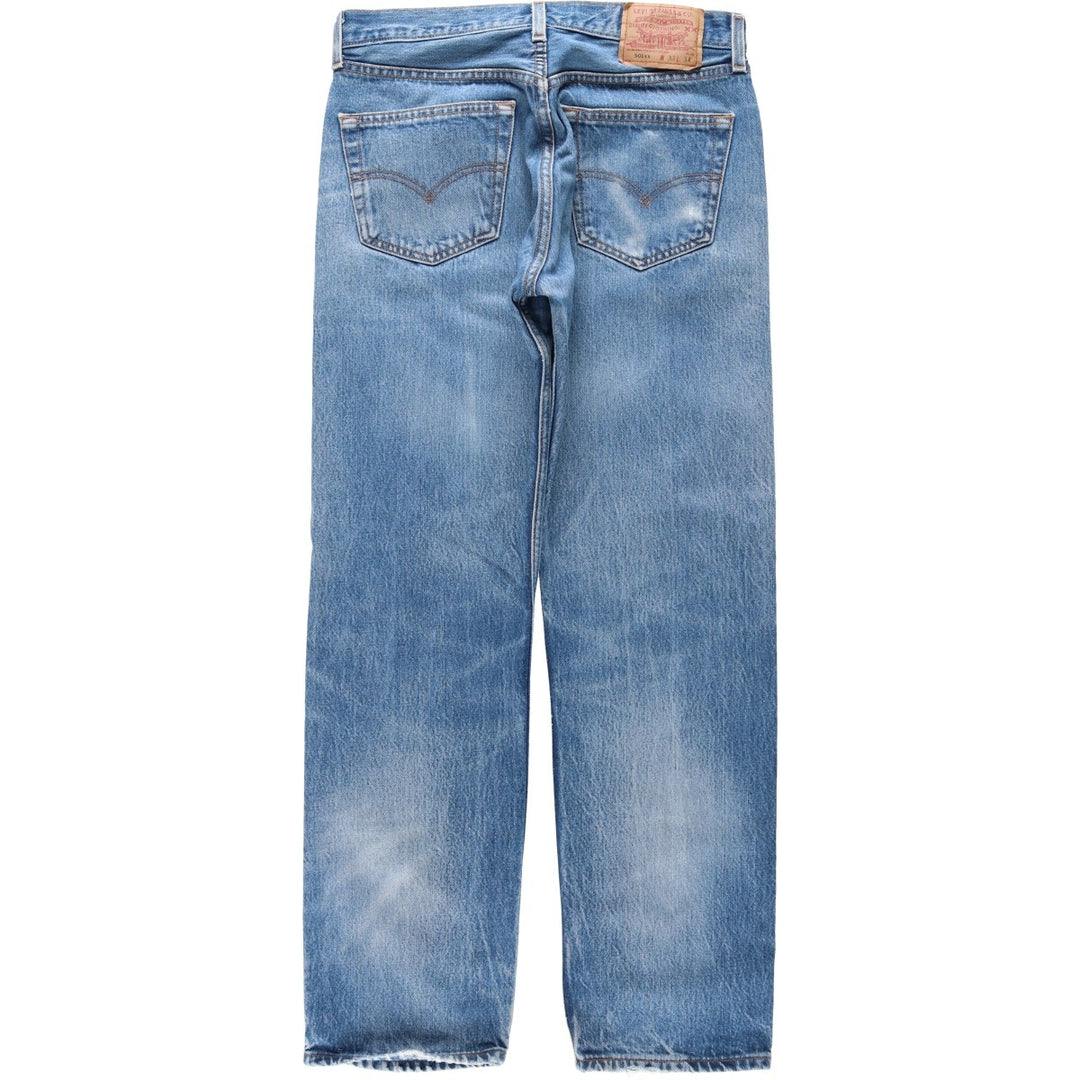 1990'S Levi's 501-0000 Straight Denim Pants, Men's Size W32 (approx.), Vintage cotton blue type Vintage Second Hand