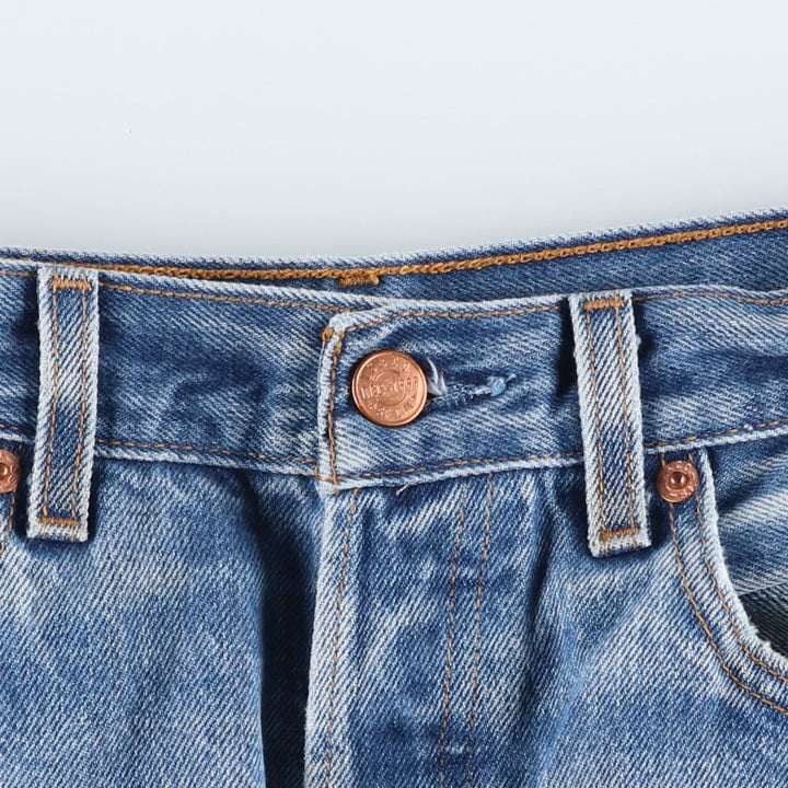 1990'S Levi's 501-0000 Straight Denim Pants, Men's Size W32 (approx.), Vintage cotton blue type Vintage Second Hand