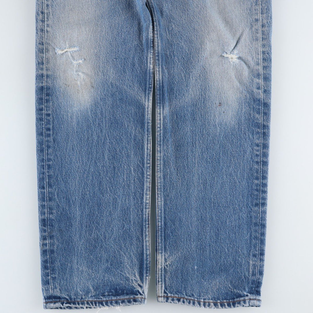 1990'S Levi's 501-0000 Straight Denim Pants, Men's Size W32 (approx.), Vintage cotton blue type Vintage Second Hand