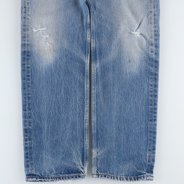 1990'S Levi's 501-0000 Straight Denim Pants, Men's Size W32 (approx.), Vintage cotton blue type Vintage Second Hand