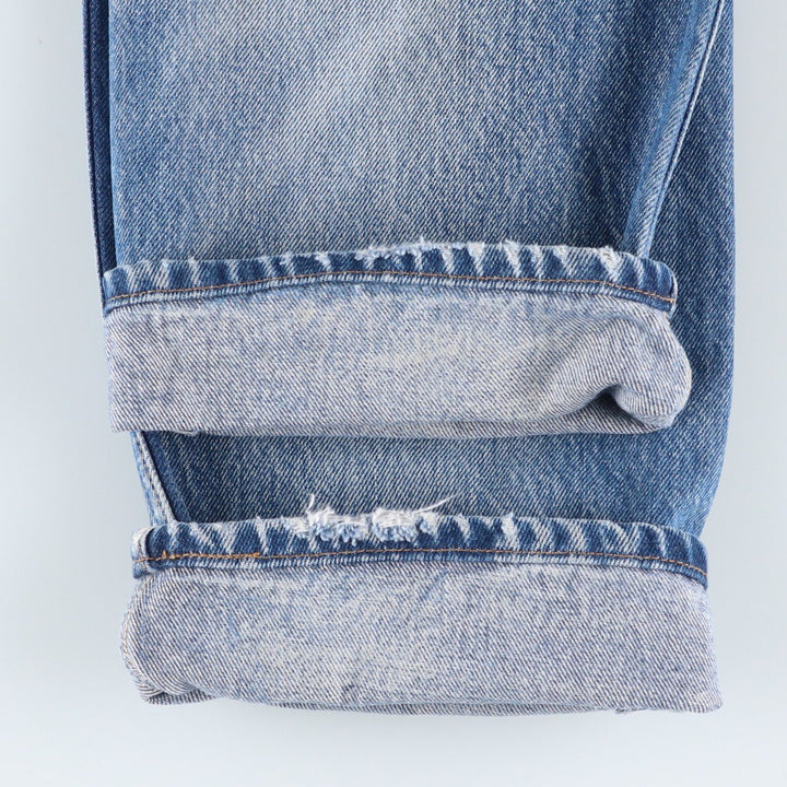 1990'S Levi's 501-0000 Straight Denim Pants, Men's Size W32 (approx.), Vintage cotton blue type Vintage Second Hand