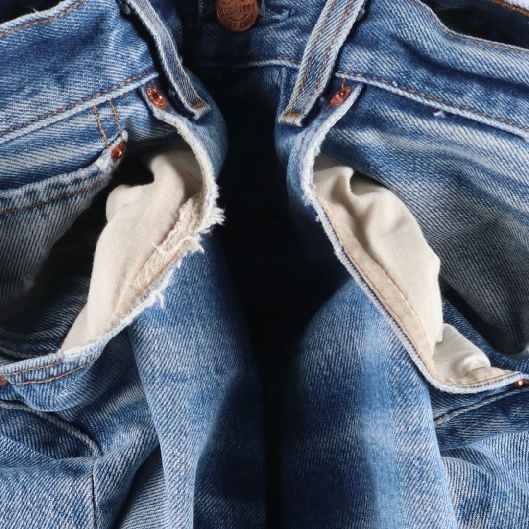 1990'S Levi's 501-0000 Straight Denim Pants, Men's Size W32 (approx.), Vintage cotton blue type Vintage Second Hand