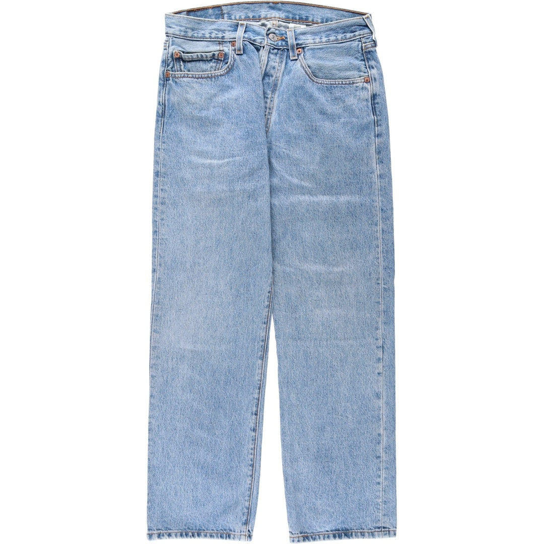 00'S Levi's 501-0193 Straight Denim Pants for Men, W30 equivalent cotton blue type Vintage Second Hand