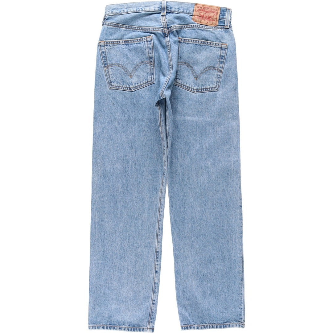 00'S Levi's 501-0193 Straight Denim Pants for Men, W30 equivalent cotton blue type Vintage Second Hand