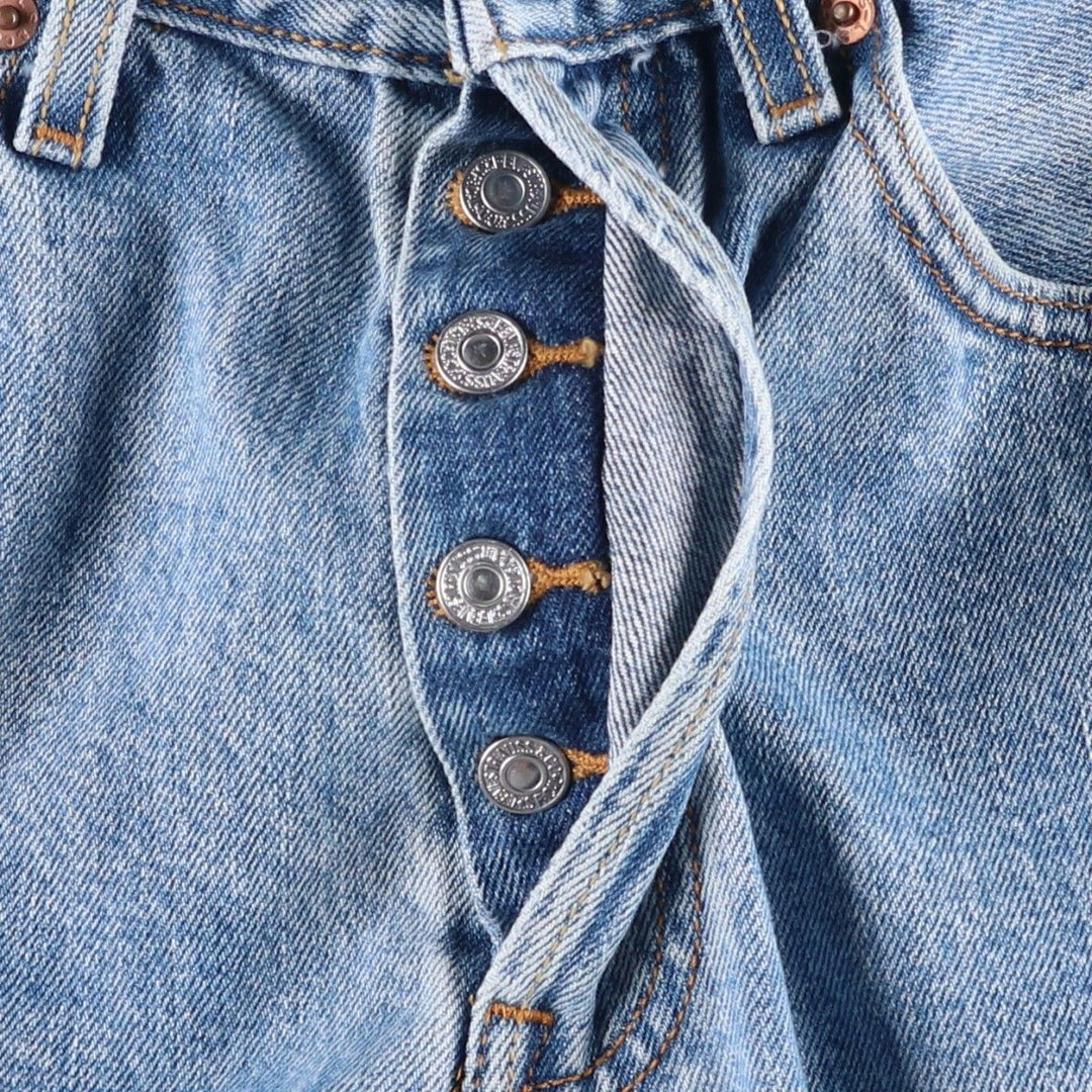 00'S Levi's 501-0193 Straight Denim Pants for Men, W30 equivalent cotton blue type Vintage Second Hand