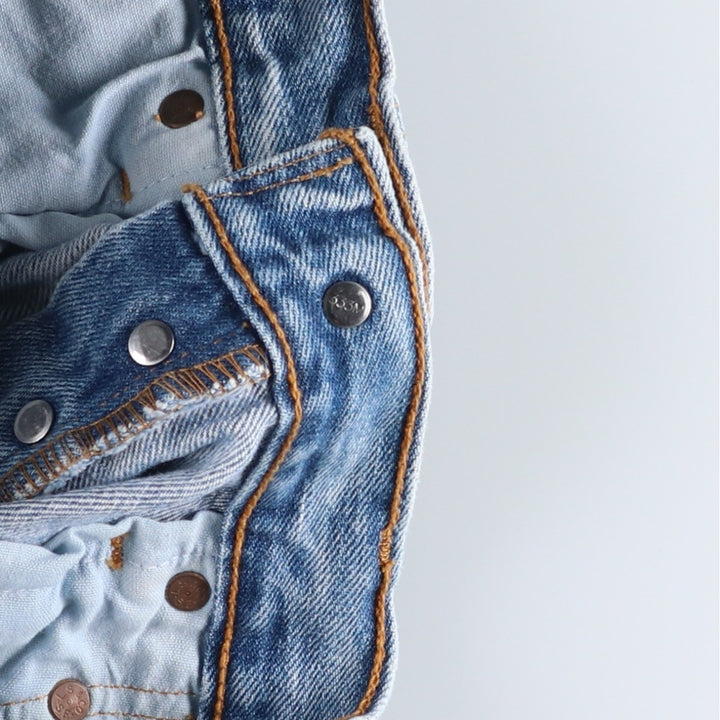 00'S Levi's 501-0193 Straight Denim Pants for Men, W30 equivalent cotton blue type Vintage Second Hand