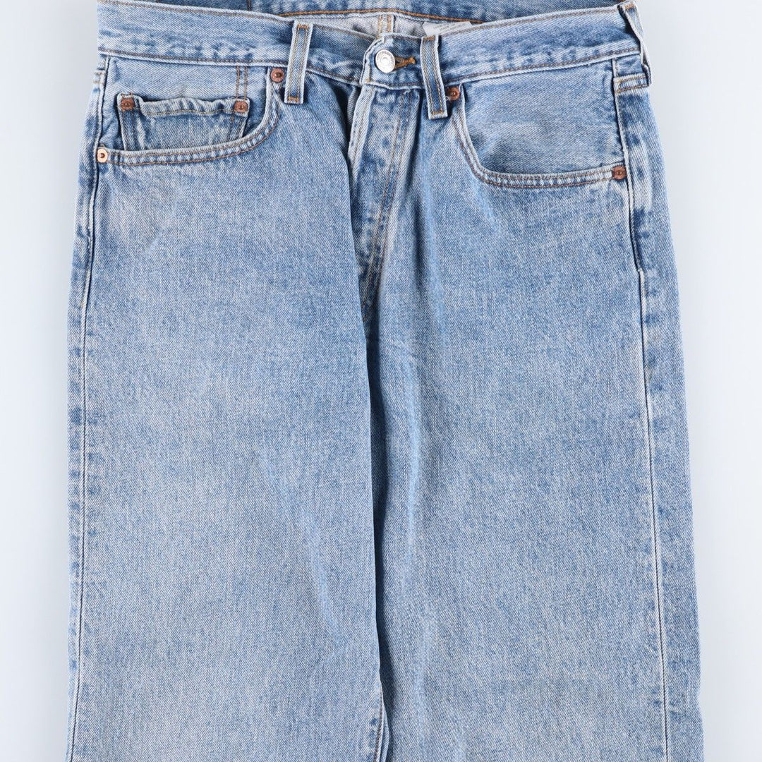 00'S Levi's 501-0193 Straight Denim Pants for Men, W30 equivalent cotton blue type Vintage Second Hand