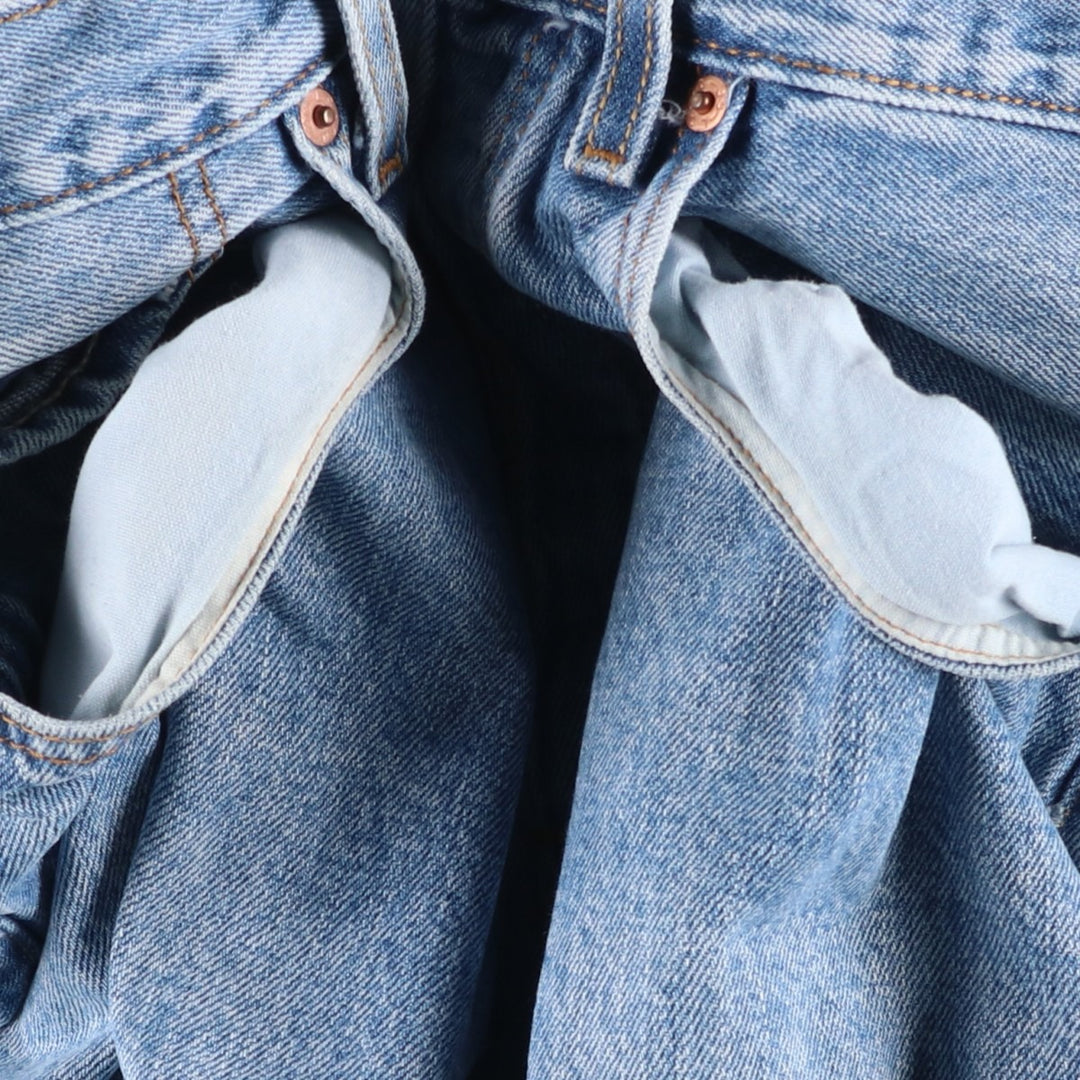00'S Levi's 501-0193 Straight Denim Pants for Men, W30 equivalent cotton blue type Vintage Second Hand
