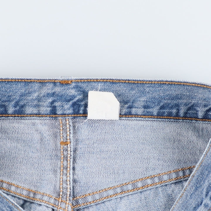 90s-00'S Levi's 501 Straight Denim Pants, Men's W33 (approx.) cotton blue type Vintage Second Hand