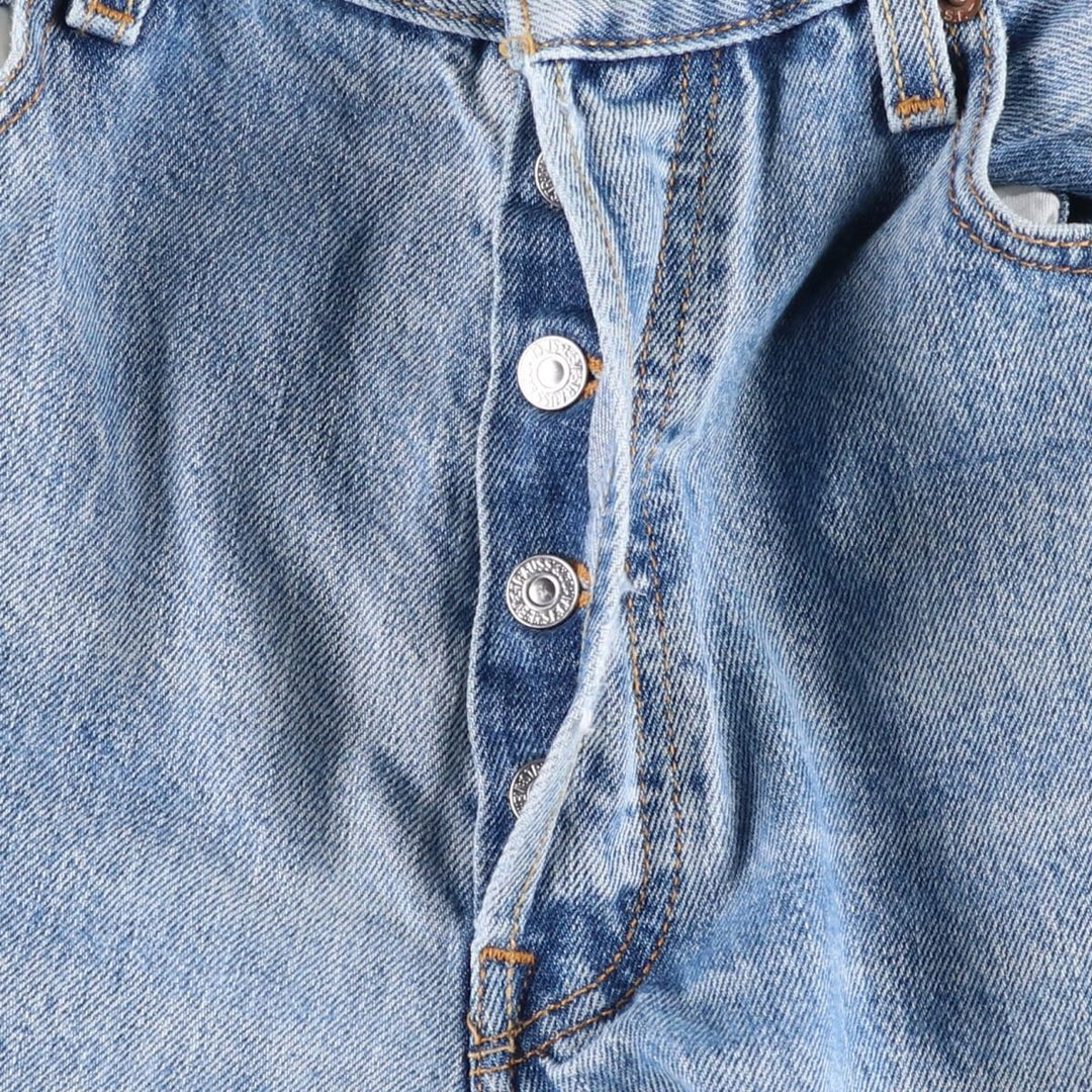 90s-00'S Levi's 501 Straight Denim Pants, Men's W33 (approx.) cotton blue type Vintage Second Hand