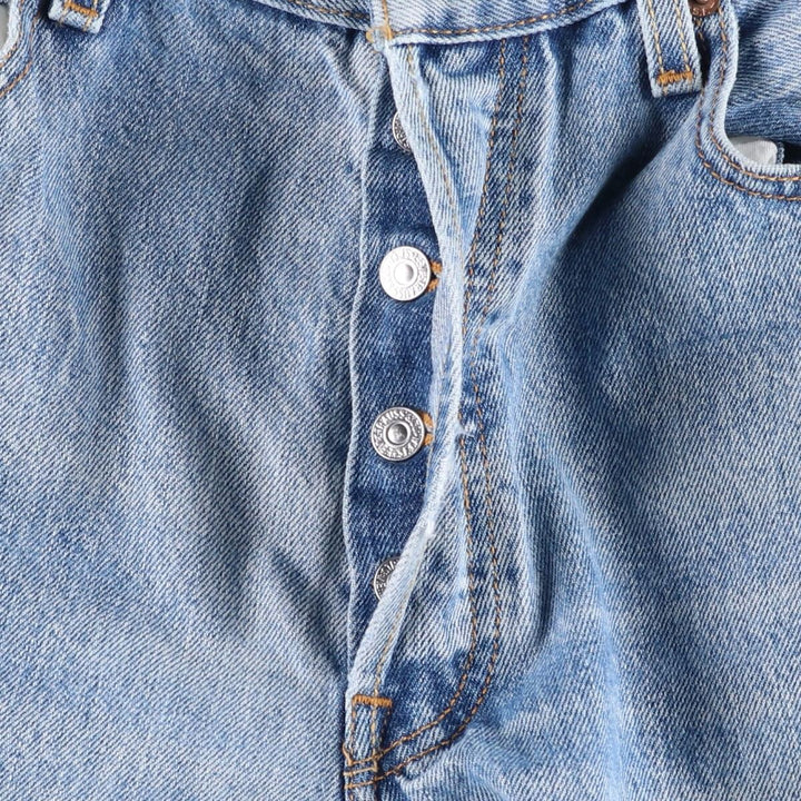 90s-00'S Levi's 501 Straight Denim Pants, Men's W33 (approx.) cotton blue type Vintage Second Hand