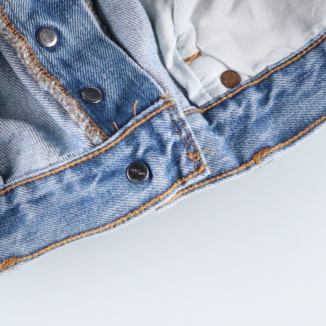 90s-00'S Levi's 501 Straight Denim Pants, Men's W33 (approx.) cotton blue type Vintage Second Hand