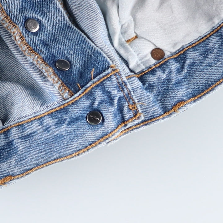 90s-00'S Levi's 501 Straight Denim Pants, Men's W33 (approx.) cotton blue type Vintage Second Hand