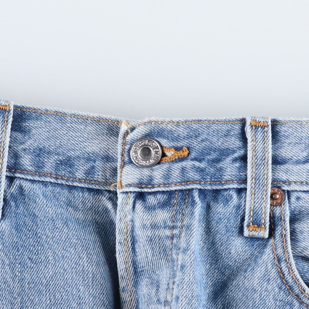 90s-00'S Levi's 501 Straight Denim Pants, Men's W33 (approx.) cotton blue type Vintage Second Hand