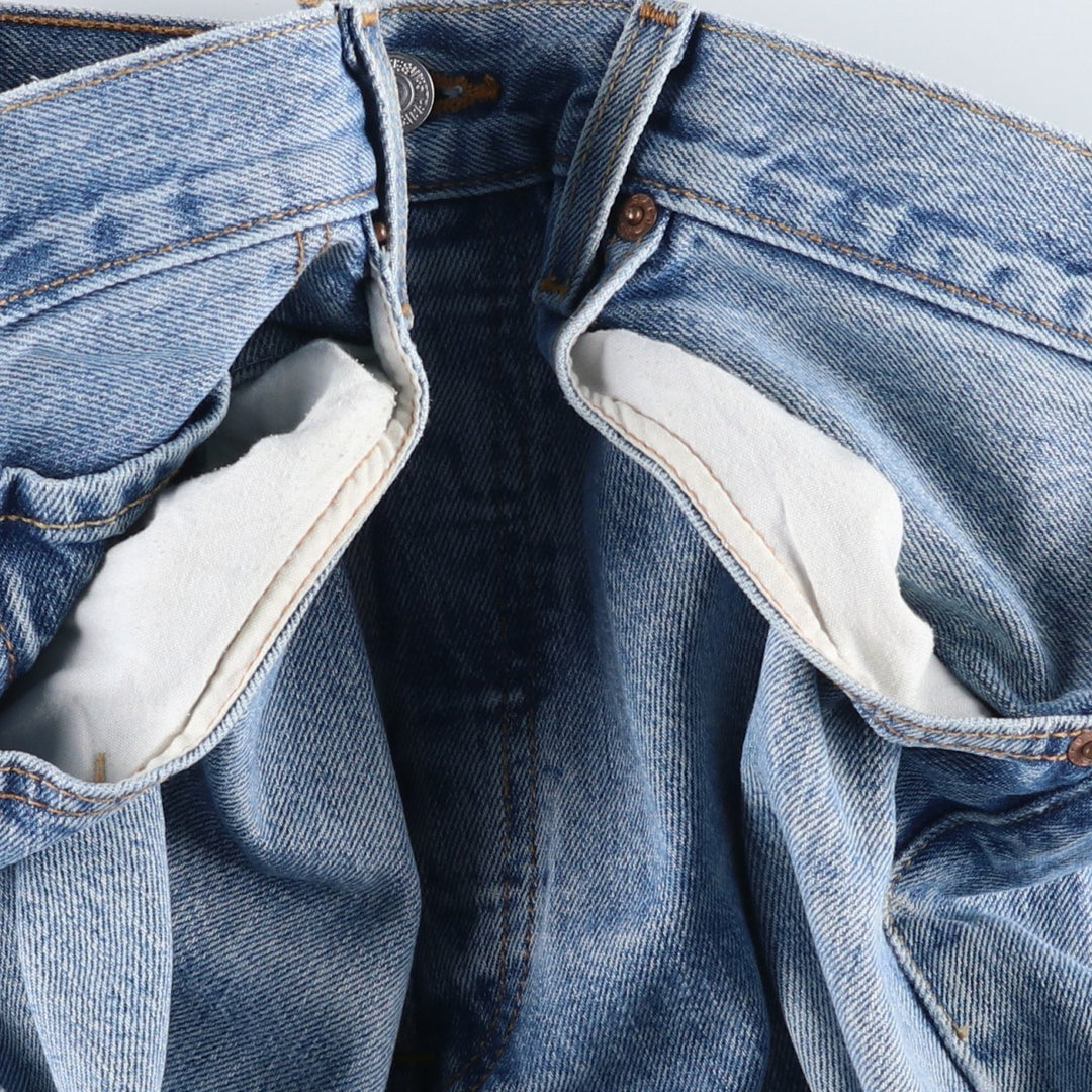 90s-00'S Levi's 501 Straight Denim Pants, Men's W33 (approx.) cotton blue type Vintage Second Hand