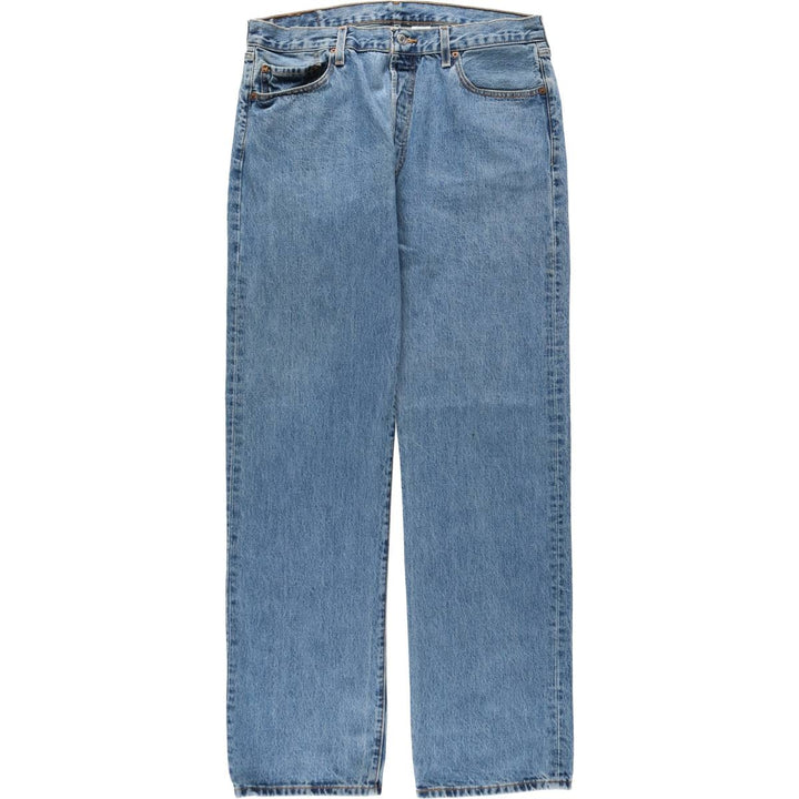 2000'S Levi's 00501-0193 Straight Denim Pants, Men's W36 (approx.) cotton blue type Vintage Second Hand