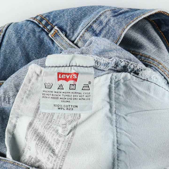 2000'S Levi's 00501-0193 Straight Denim Pants, Men's W36 (approx.) cotton blue type Vintage Second Hand