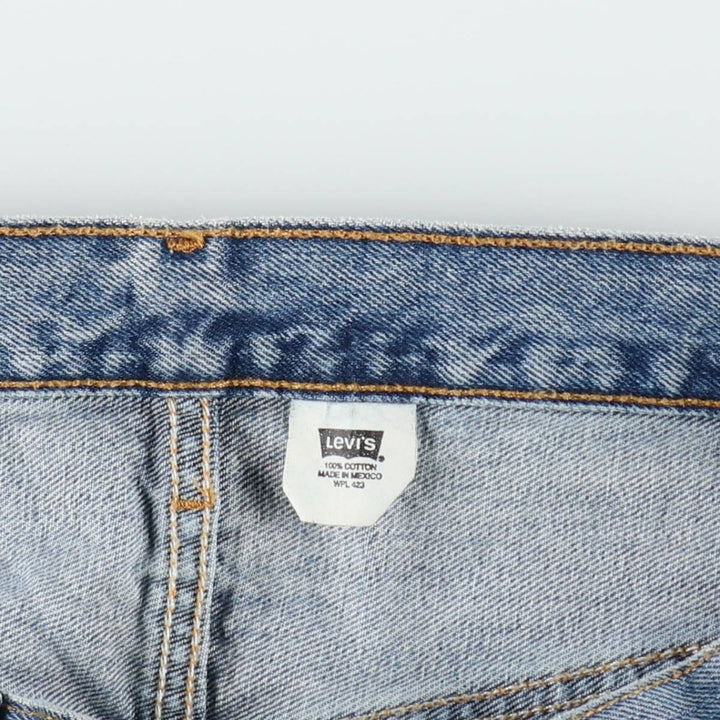 2000'S Levi's 00501-0193 Straight Denim Pants, Men's W36 (approx.) cotton blue type Vintage Second Hand