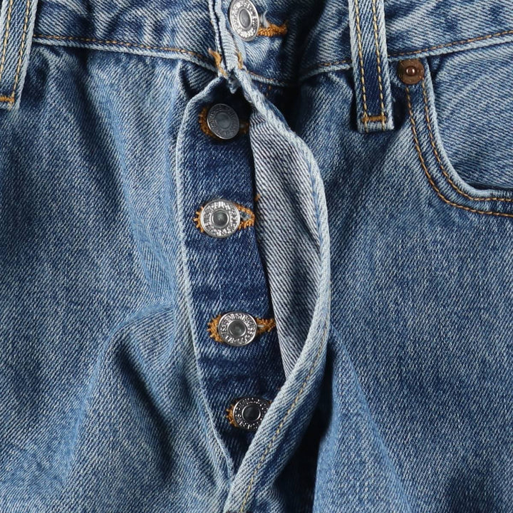 2000'S Levi's 00501-0193 Straight Denim Pants, Men's W36 (approx.) cotton blue type Vintage Second Hand