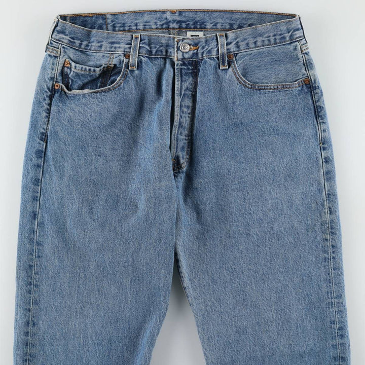 2000'S Levi's 00501-0193 Straight Denim Pants, Men's W36 (approx.) cotton blue type Vintage Second Hand
