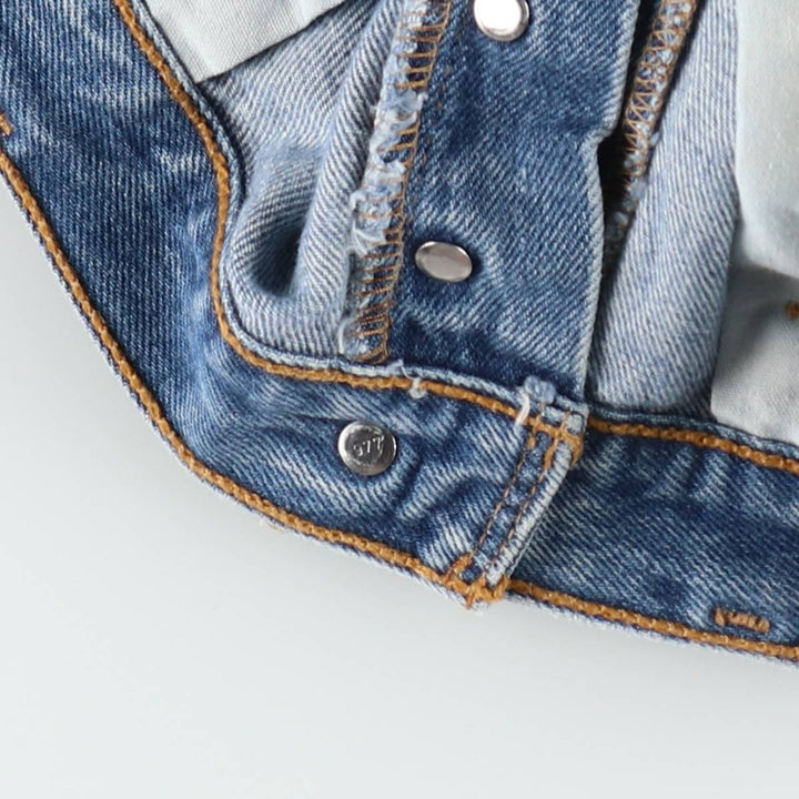 00'S Levi's 501-0115 straight denim pants for men, size w35 cotton blue type Vintage Second Hand