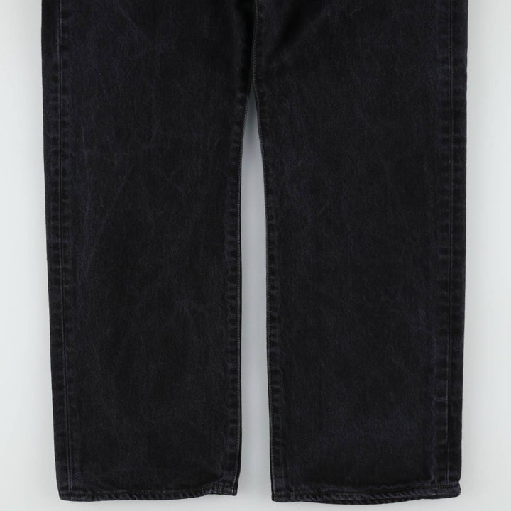 Levi's 501 Black Denim Straight Denim Pants Men's W36 cotton black type Vintage Second Hand