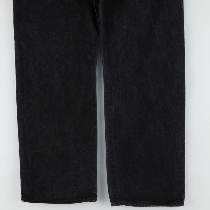 Levi's 501 Black Denim Straight Denim Pants Men's W36 cotton black type Vintage Second Hand