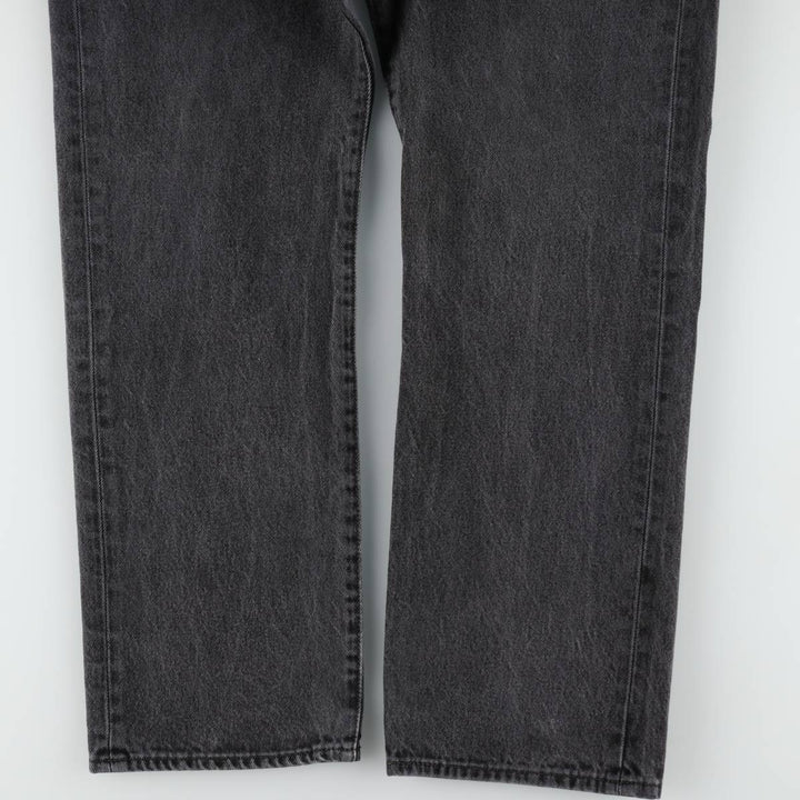 Levi's 501 Black Denim Straight Denim Pants for Men, W35 cotton black type Vintage Second Hand