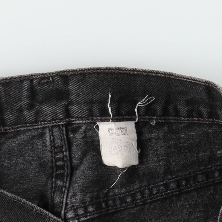 2000'S Levi's 550 Relaxed Fit Tapered Denim Pants, Black, Men's, Size W30 unclear black type Vintage Second Hand