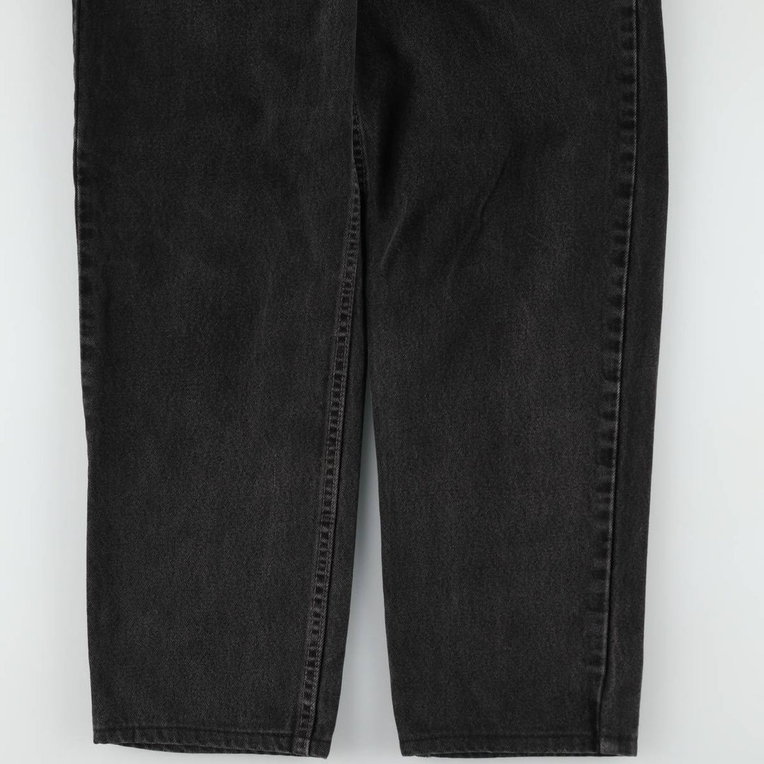 2000'S Levi's 550 Relaxed Fit Tapered Denim Pants, Black, Men's, Size W30 unclear black type Vintage Second Hand