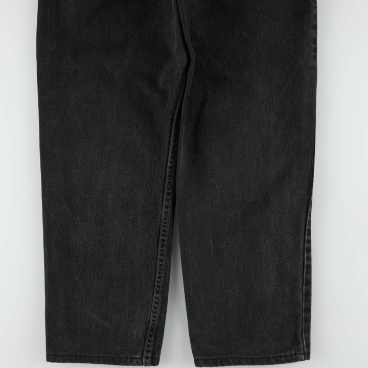 2000'S Levi's 550 Relaxed Fit Tapered Denim Pants, Black, Men's, Size W30 unclear black type Vintage Second Hand