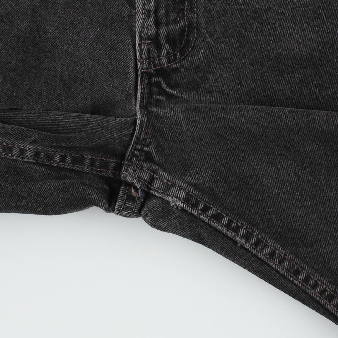 2000'S Levi's 550 Relaxed Fit Tapered Denim Pants, Black, Men's, Size W30 unclear black type Vintage Second Hand