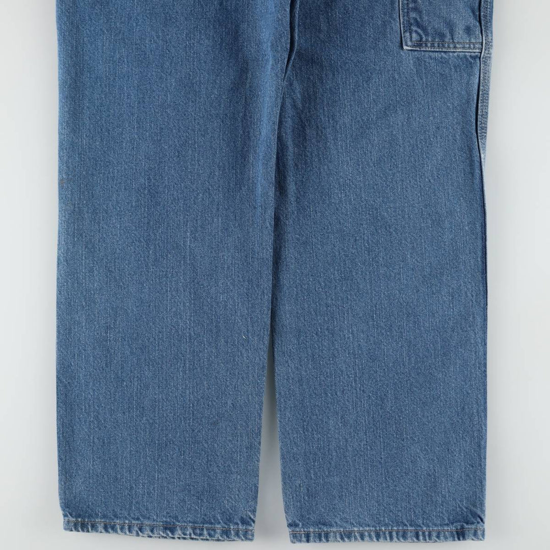 Dickies denim painter pants for men, equivalent to W37 cotton blue type Vintage Second Hand