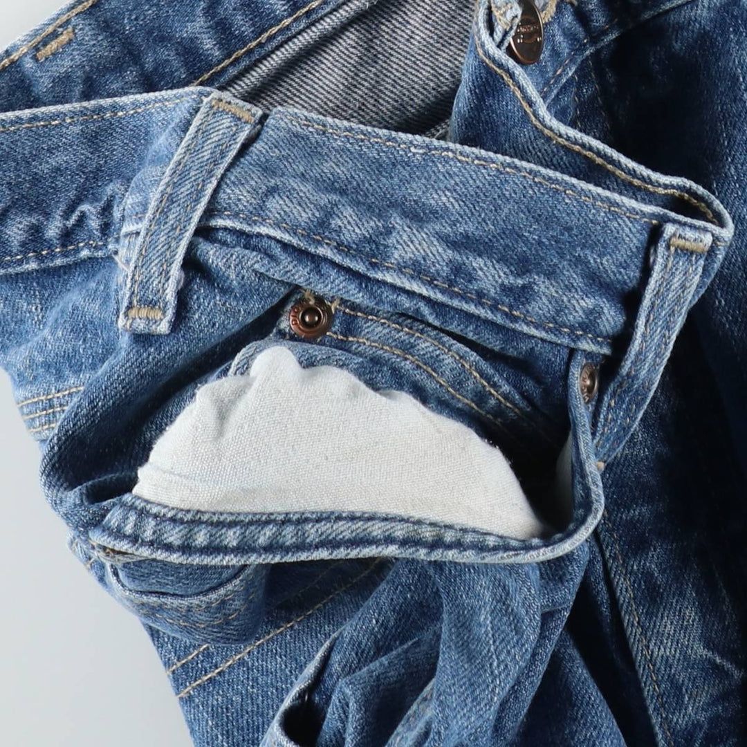 Dickies denim painter pants for men, equivalent to W37 cotton blue type Vintage Second Hand