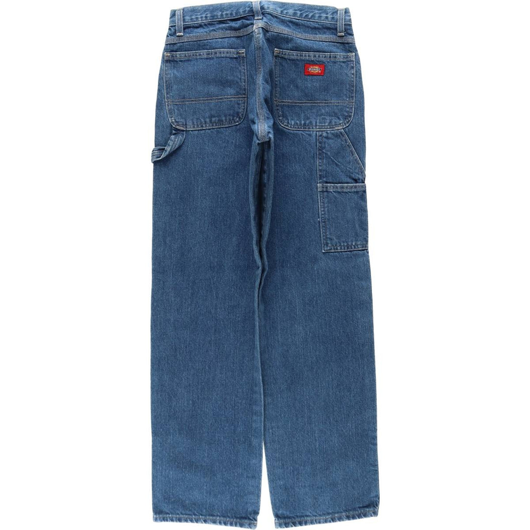 Dickies denim painter pants for men, equivalent to W30 cotton blue type Vintage Second Hand