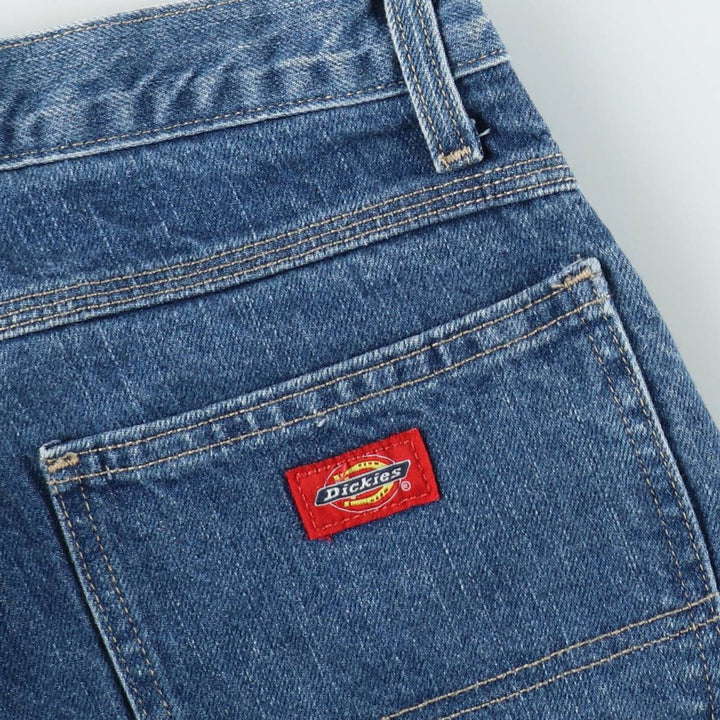 Dickies denim painter pants for men, equivalent to W30 cotton blue type Vintage Second Hand